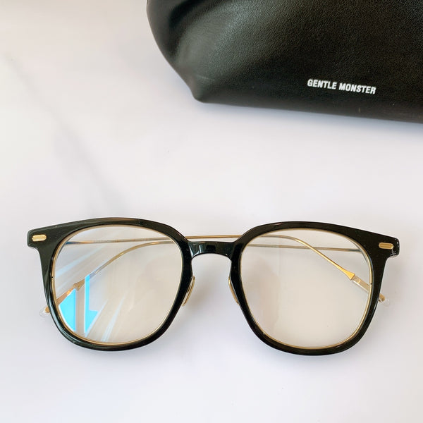 S-sunglasses 2021 Monster New Anti Blue Light Glasses For Booster With White Round Case Anti Radiation Eyeglass Anti-ultraviolet Anti Eyestrain Eyewear Fashionable Business Full-Frame Blue Light Blocking Glasses for Men