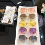 S-sunglasses GUCCI 2019 New Vintage Steampunk Sunglasses Fashion Round Mirrored Retro Pilot Eyewear for GG 0365s