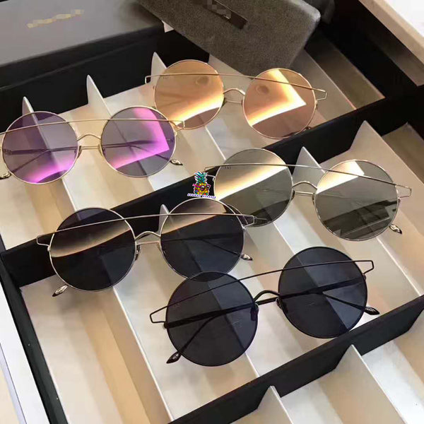 L-package Sakee MYKONOS Fashion Retro Polarized Sunglasses Vintage Mirrored Eyewear UV400