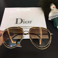 S-sunglasses Dior Flat Top Oversized Sunglasses Women Men Fashion Designer for stellairerrr