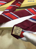 A-accessories Burberry Handmade Striped Ties For Men Woven Slim Mens Ties Stripes Tie Thin Necktie