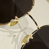 S-sunglasses Dior Anti-blue Light Men Computer Eyeglasses Double Frame For stellaire3 Fashion Square Metal Glasses For Stellaire3 Frame Classic Women Myopia Optics Eye Glasses Retro Eyeglass Big Square Flat Mirror Female