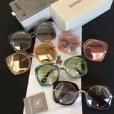 S-sunglasses s.u.p.e.r.l.o.v.e.r.s Round Sunglasses for Women, UV400 Protection, Light Weight, Pouch included for SL039