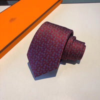 A-accessories Hermès Gingham Plaid Ties for Mens Polka Pin Dots Smooth Formal Patterned Suit Neckties