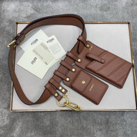 H-bag Fendi BELT Black leather belt Length:120 Height:21,5 Depth:0