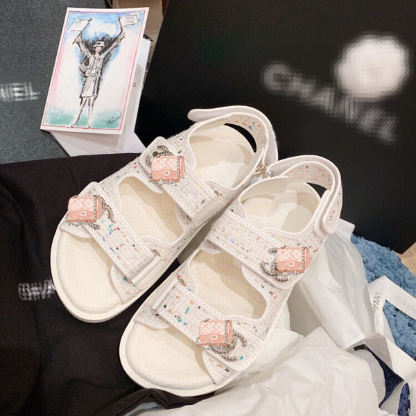 S-shoe Sandals for Womens Fashion Ladies Retro Summer Platform Mixed Colors Strap Wedges Shoes Roman Casual Peep Toe Shoes