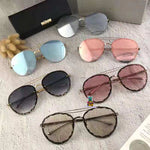S-sunglasses L.O.T.O.S LT318 Fashion Retro Polarized Sunglasses Semi Rimless Vintage Mirrored Eyewear UV400 61-17-145