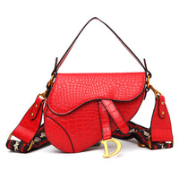 P-package Saddle Shoulder Bag for Women Fashion Small Top Handle Handbag Crossbody Handbag Purse
