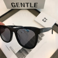S-sunglasses New Gentle Monster man or Women eyeware Cat Eye Mirrored Flat Lenses Street Fashion Metal Frame Women Sunglasses For W BACK 01
