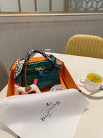 M-Handbag Hermès 20cm Women's Handbags Purses Small Tote Shoulder Bag Top Handle Satchel Bag for Work