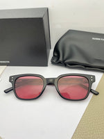S-sunglasses Ready Stock Korean Style Polarized Retro Driving Anti-UV Square Shades  For Leroy Tinted Rectangular Silhouetted Green Acetate Frame Shades Glass Authentic Sun Protection Sunnies Circular Studs Glasses Men UV400