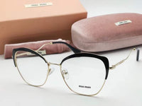 S-sunglasses MIU MIU Cateye Metal Women Eyeglasses Protection & Designer Style for 54P