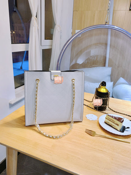 M-Handbag 32-30cm Women's Leather Large Everyday Purse Top Handle Handbags Totes Shopping Bags