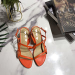 S-shoe by F.A.R Women's Wedge Platform Sandals Peep Round Toe Chunky Heeled Pumps Shoes