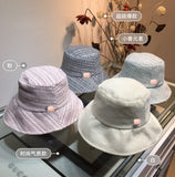 C-hat Foldable Cotton Bucket Hat for Summer Holiday Tourist Fishing
