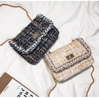 L-package 20-15-6cm Womens Tote Bags Premium Top Handle Satchel Quilted Handbags Travel Bag Handbag