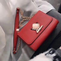 M-Handbag 23-18-8cm Louis Vuitton Women's Designer Shoulder Bag Satchel Purses Evening Crossbody Bags With Chain Strap