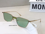 S-sunglasses New GM Rounded Metal Frame Unisex Stylish Square Eyeglasses Glasses Clear Lens Women Men Eyewear FOR KARMA