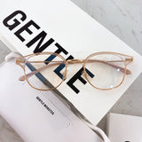 S-sunglasses 2021 Gentle Anti Radiation Glasses For Alio With White Round Case Retro Round Glasses Frame Anti Blue Light Eyeglasses Round Oversized Antiradition Replaceable Lens in Full Metal Frame Computer Eyewear for Women and Men