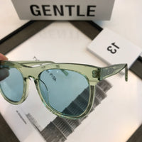S-sunglasses New Gentle Monster man or Women eyeware Cat Eye Mirrored Flat Lenses Street Fashion Metal Frame Women Sunglasses For W BACK 01