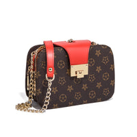 L-package Women's Canvas Designer PU Waist Purse Belt Bag Fashion Personality Messenger Chest Bag