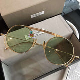 S-sunglasses New Unisex Sunglasses  Round Frame Gold master craftsmanship for Thom Browne TBS111