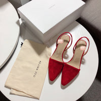 S-shoe R.E.J.I.N.A P.Y.O Women Casual Cusp Toe High Heeled Pumps Ankle Strap Shoes