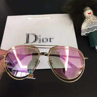 S-sunglasses Dior Flat Top Oversized Sunglasses Women Men Fashion Designer for stellairerrr