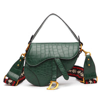 P-package Saddle Shoulder Bag for Women Fashion Small Top Handle Handbag Crossbody Handbag Purse