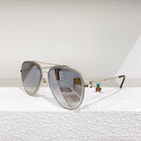 S-sunglasses Louis Vuitton High Qulity women's Round Metal Sunglasses Shades For Z1618E Female Ladies Brown Eyewear Women's Polarized Square Sunglasses Oversized Black Shades Flat Lens Male Female Fashion Driving Glasses