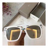 S-sunglasses Dior Shiny Black Grey Mirror Women's Sunglasses Running Cycling Fishing glass For d.i.o.r JADIO
