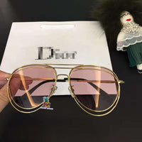 S-sunglasses Dior Flat Top Oversized Sunglasses Women Men Fashion Designer for stellairerrr
