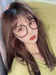 double G0591 Nearsighted Oversize Myopia Glasses Everyday Use eyeglasses frame for women Blue Light Blocking Computer Reading/Gaming/TV/Phones