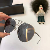 S-sunglasses Retro Classic Aviator Polarized Sunglasses Mens Womens Metal Pilot Sunglasses for YSL al193t