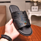 S-shoe H.e.r.m.e.s Spring Summer Style Women Shoes Large Size Line-styled Open Toe Block Sandals Women's Printing Sandals Beach Shoe Slippers Summer Soft Footwear Female Water Shoes Slides Outdoor Rubber Flat