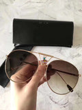 S-sunglasses Retro Classic Aviator Polarized Sunglasses Mens Womens Metal Pilot Sunglasses for YSL al193t