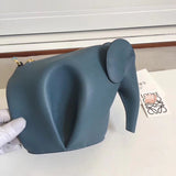 H-bag Loewe Elephant Mini Bag Women Leather Handle Handbag Purses and Handbags Girl Crossbody Bag