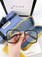 doubleG - G0455 Nearsighted Oversize lightweight Myopia Spectacles Glasses Everyday Use eyeglasses frame for women Blue Light Blocking Computer Reading/Gaming/TV/Phones