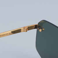 THE MENTALST I Germany Luxury Pure Titanium Polygon Round Sunglasses Men Business Original Quality Designer Eyeglasses With Case