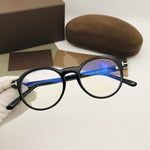 Women's Glasses Frames Tom For Eyewear Optical Lenses For Men TF5606 Round Acetate Reading Glasses For Men With Original Case