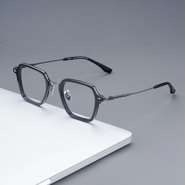 2021 Glasses Frame Titanium Prescription Glasses Women Myopia Eyeglasses Frames for men Vintage Japan Designer Brand Glasses
