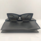 Shades 2020 FASHION Acetate Black Sunglasses For Women Shield Men Brand Designer Large Rectangular Weird For Sun Glasses UV400