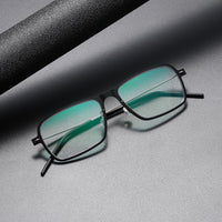 Men's Frame Glasses 6501 Denmark  No Screw Glasses Frames Optical Ultra-light Business Eyeglasses Men Titanium Eyeglass Frames
