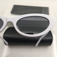 Small Oval Acetate Sunglasses Black Brand Designer Female Retro Shades For Women Fashion Sunglasses Girls Women Sun Glasses