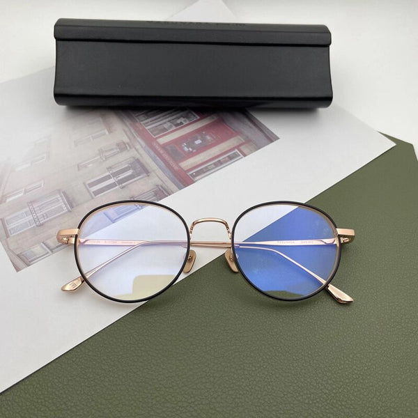Original Glasses Frame Titanium Prescription Glasses Women Myopia Eyeglasses Frames for men Vintage Japan Designer Brand Glasses
