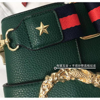 L-package small:20-16-7cm big:25-18-9mm Leather Handbags Set for Women Fashion Purse Shouler Totes Bags