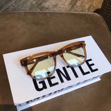 S-sunglasses New Gentle Monster man or Women eyeware Cat Eye Mirrored Flat Lenses Street Fashion Metal Frame Women Sunglasses For W BACK 01