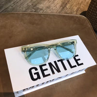 S-sunglasses New Gentle Monster man or Women eyeware Cat Eye Mirrored Flat Lenses Street Fashion Metal Frame Women Sunglasses For W BACK 01