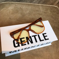S-sunglasses New Gentle Monster man or Women eyeware Cat Eye Mirrored Flat Lenses Street Fashion Metal Frame Women Sunglasses For W BACK 01