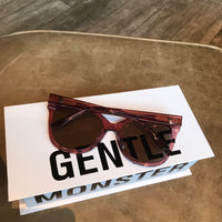 S-sunglasses New Gentle Monster man or Women eyeware Lightweight Rectangular Sunglasses UV400 Protection For LA ROUGE BACK 01